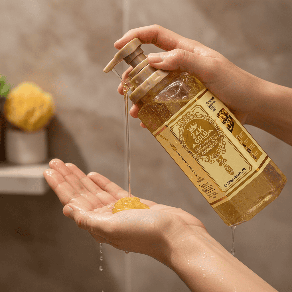 Gel de dus 24K Gold, 500 ml 3 5876a08f1d9f9658866c53f08a2a20f7