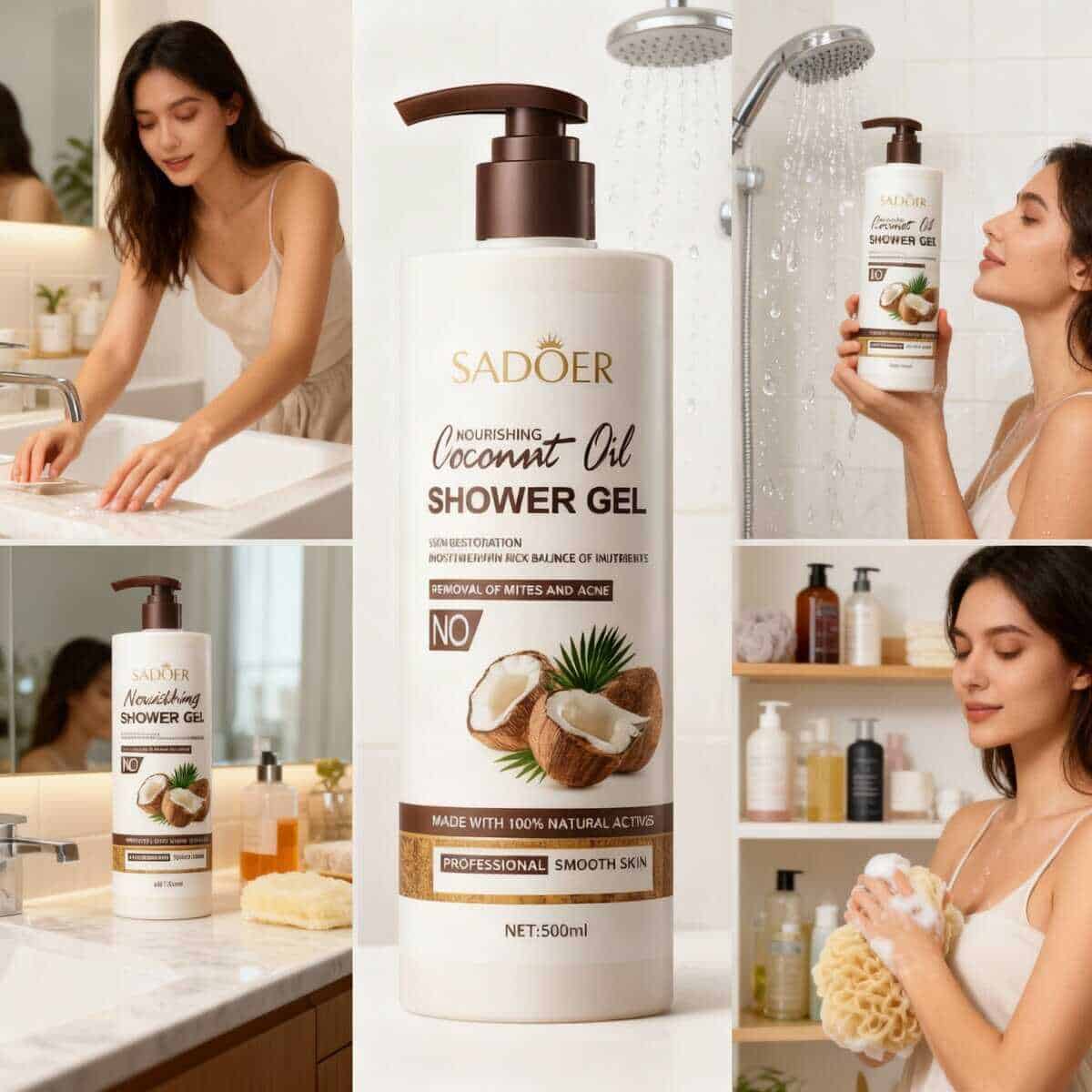 Hidratare intensă cu gel de duș cu ulei de cocos pentru piele catifelată 3 53115b1b3bdf1690de474ac23d690d90